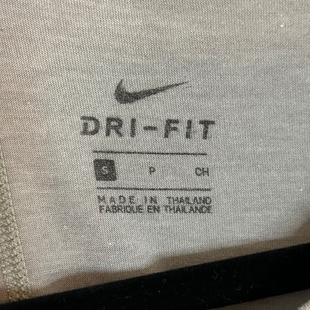 Nike Dri-FIT‎ Long Sleeve Top Women's Small Gray Athletic Training Shirt - Picture 5 of 7